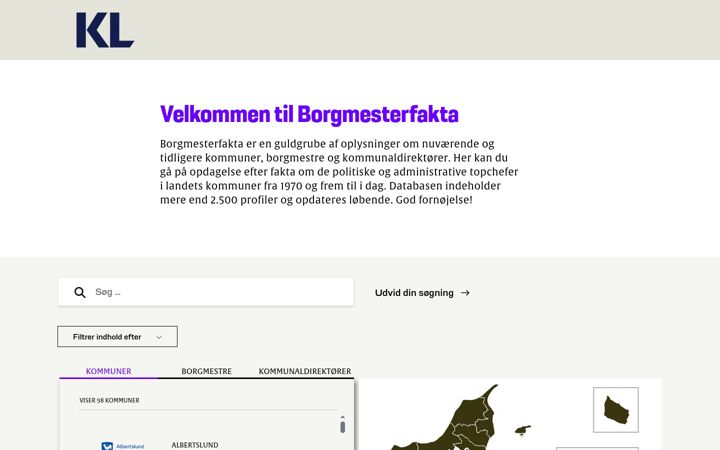 Screenshot of borgmesterfakta.dk