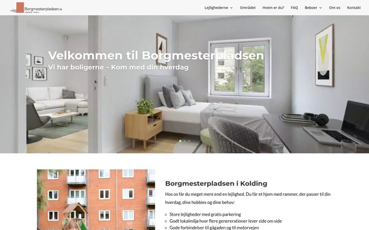 Screenshot of borgmesterpladsen.dk