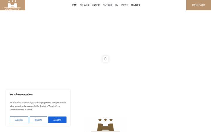 Screenshot of borgoanticogesturi.it