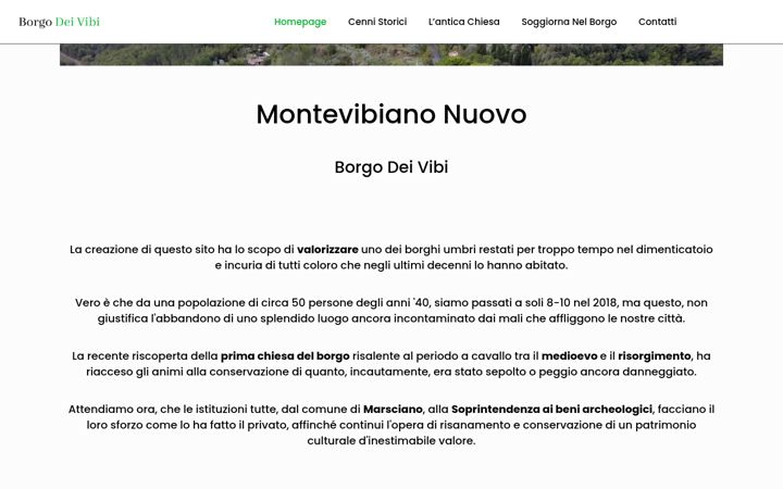 Screenshot of borgodeivibi.it