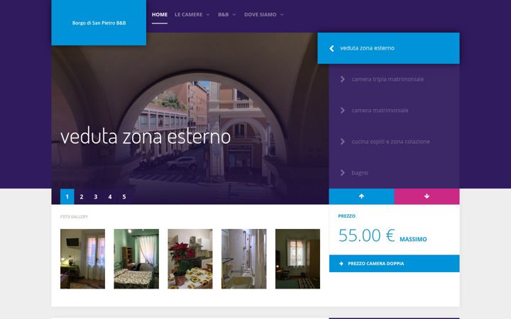 Screenshot of borgodisanpietro.com
