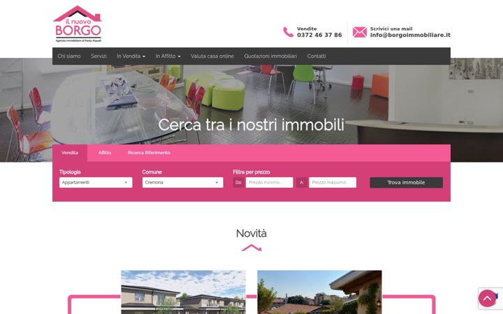 Képernyőkép: borgoimmobiliare.it