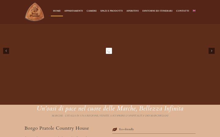 Screenshot of borgopratole.it