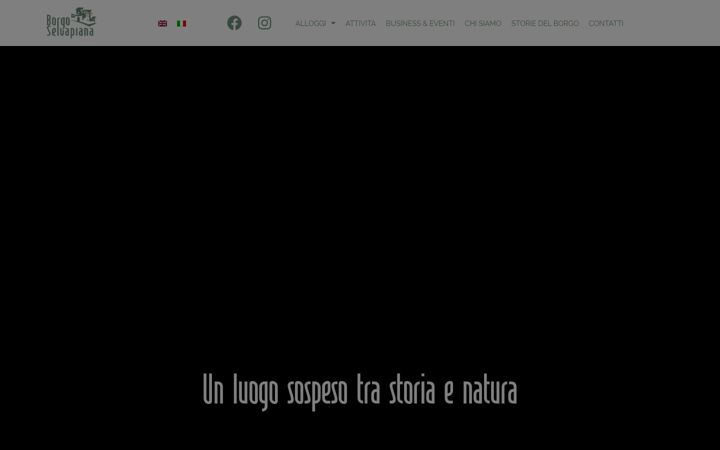 Screenshot of borgoselvapiana.com