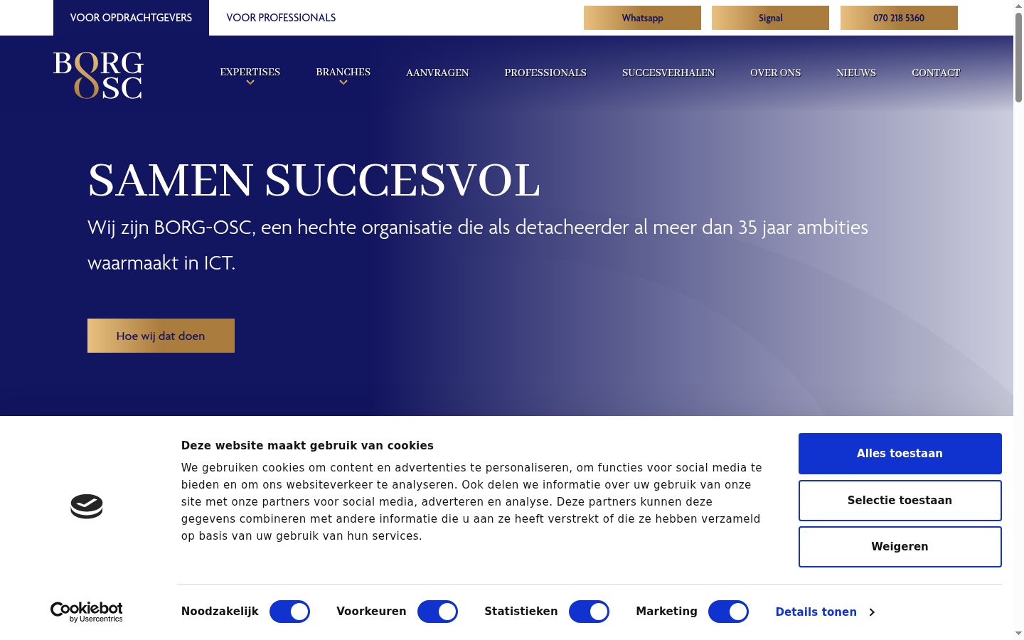 Screenshot tal-banner tal-kunsens muri qabel kwalunkwe interazzjoni