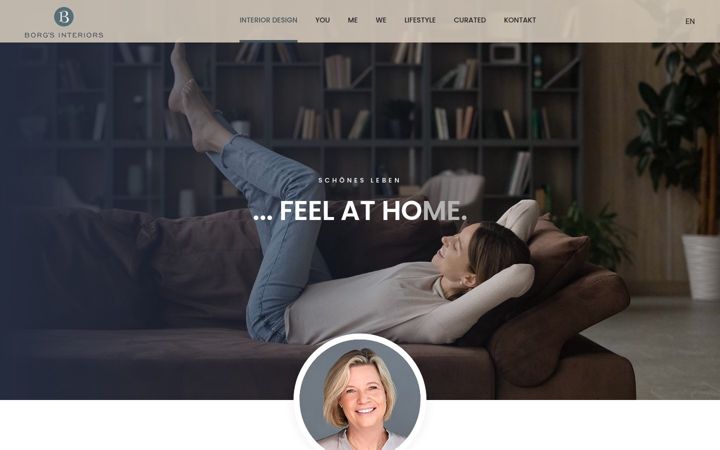 Screenshot of borgsinteriors.com