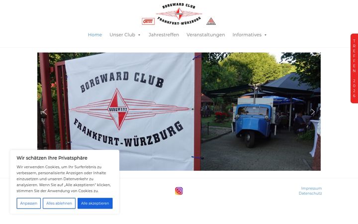 Screenshot of borgwardclub.de