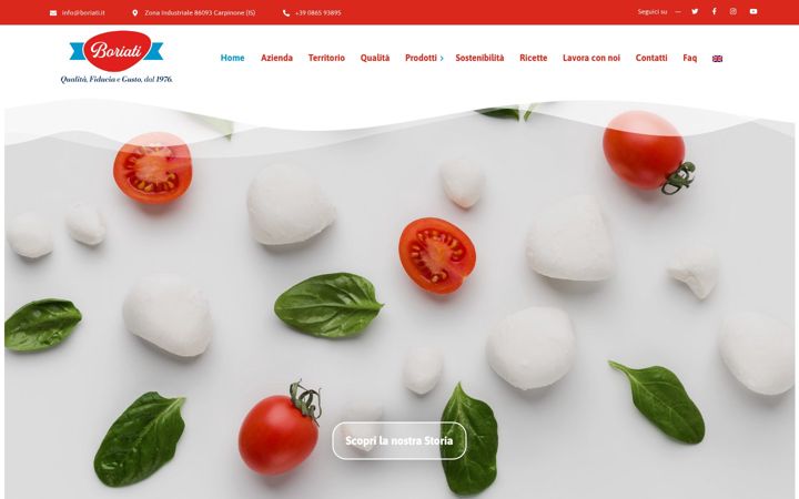 Screenshot of boriati.it
