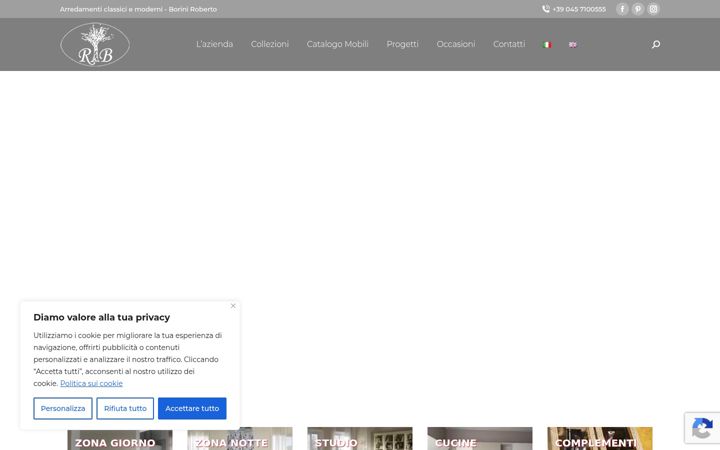 Screenshot of boriniroberto.it