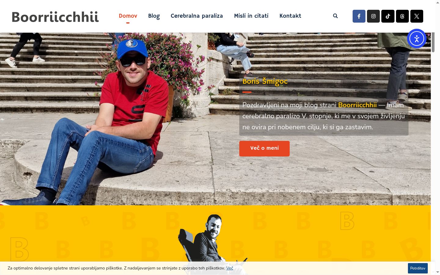 Screenshot des Einwilligungsbanners vor jeglicher Interaktion