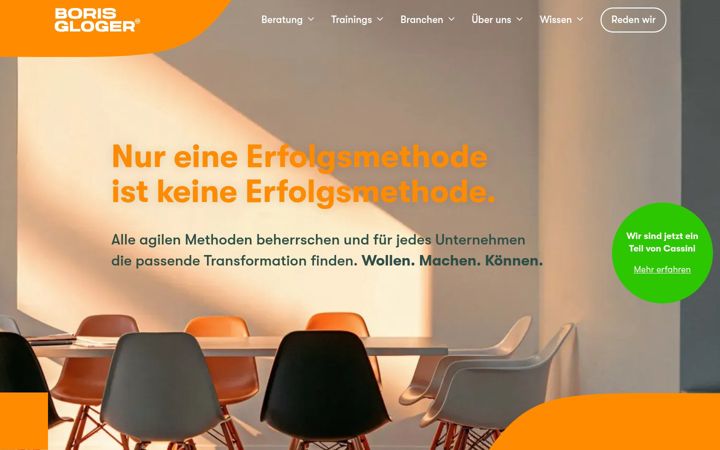 Screenshot of borisgloger.com