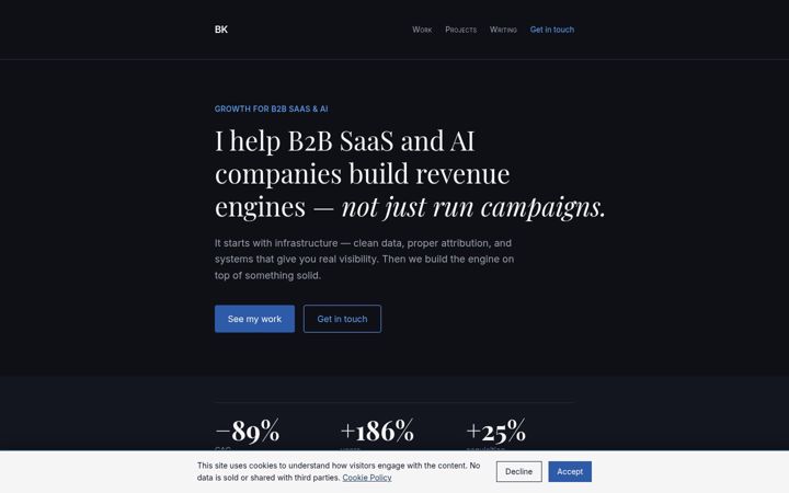 Screenshot of borislavkiprin.com