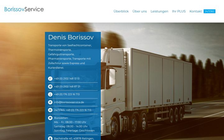Screenshot of borissovservice.de