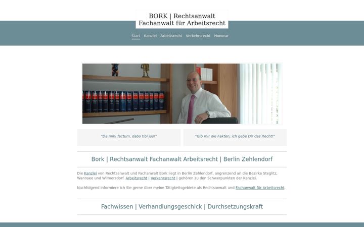 Screenshot of bork-rechtsanwalt.de