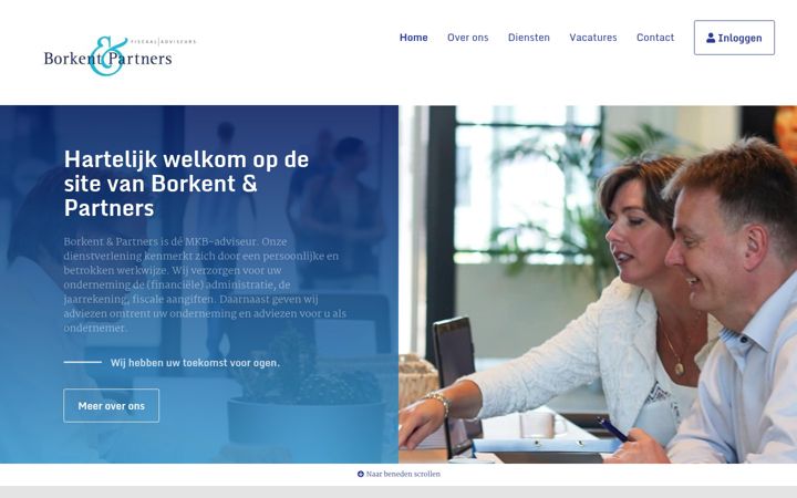 Screenshot von borkentenpartners.nl