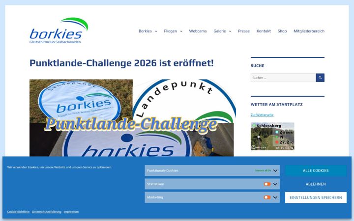 Screenshot of borkies.de