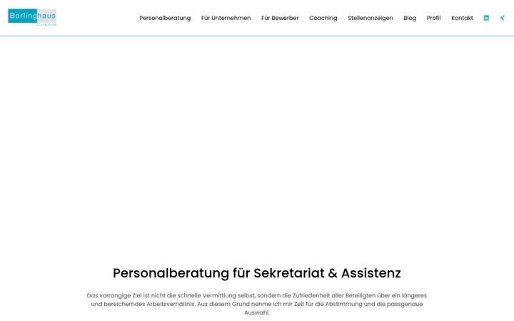 Snimka zaslona za borlinghaus-consulting.de