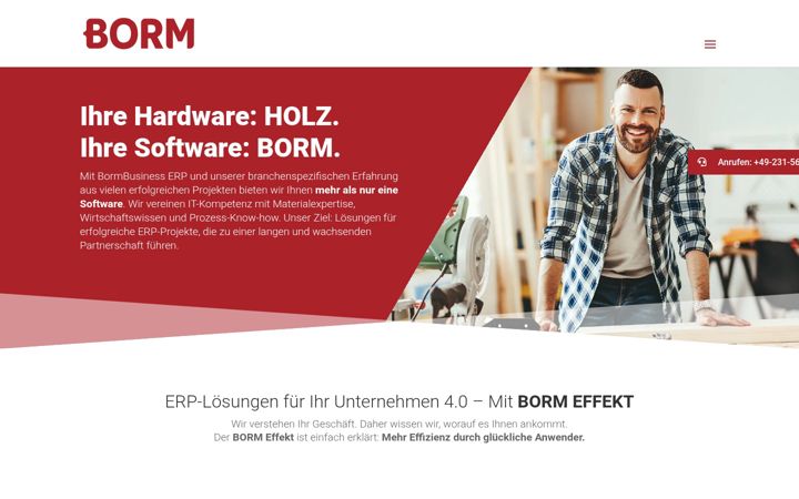 Screenshot of borm-informatik.de