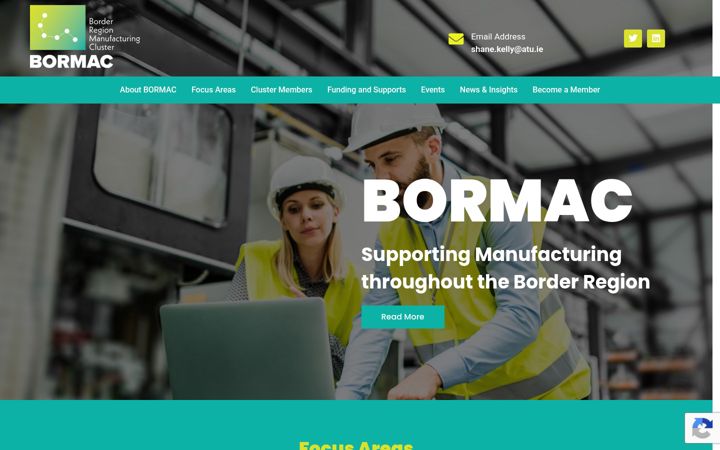 Screenshot of bormac.ie
