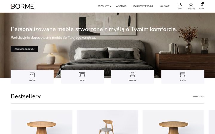 Screenshot of borme.pl