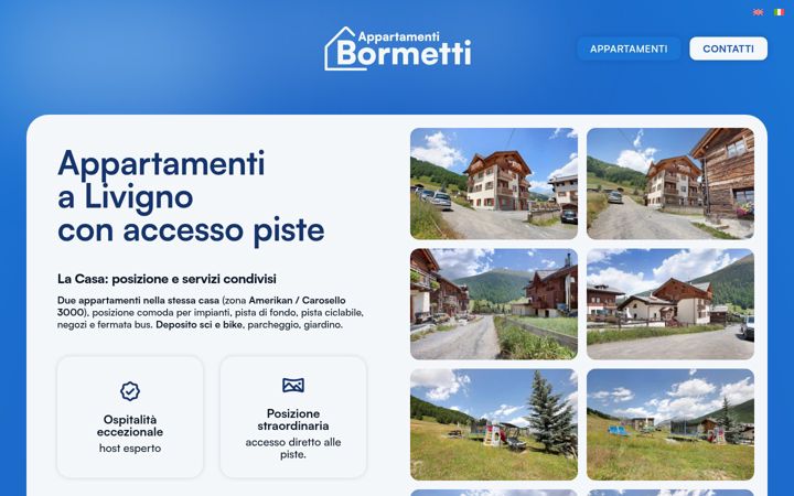 Screenshot of bormetti.it