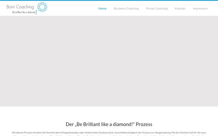 Screenshot of born-coaching.de