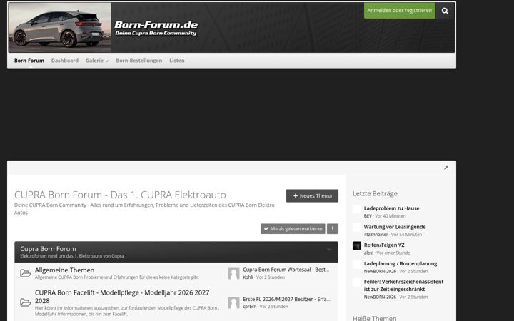 Screenshot of born-forum.de