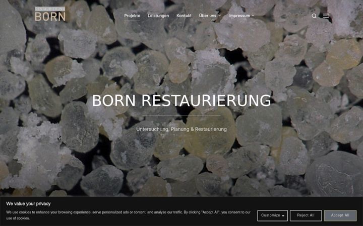 Snimka zaslona za born-restaurierung.de