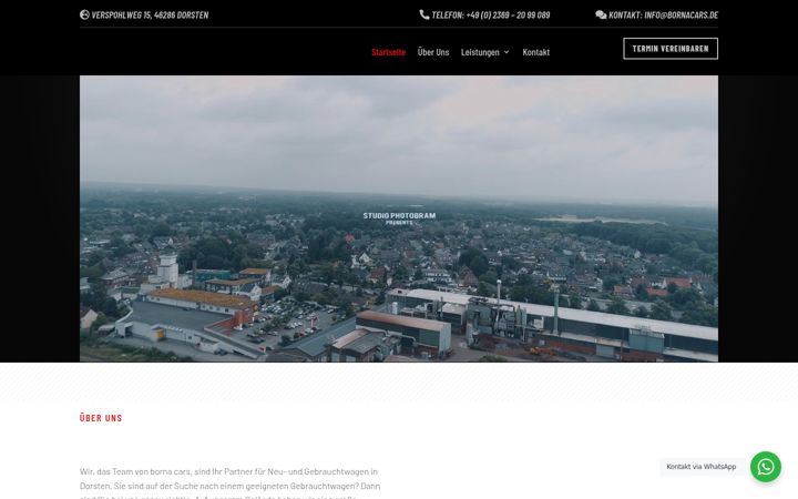 Skjermbilde av bornacars.de