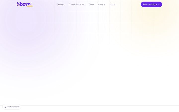 Screenshot of bornagencia.com.br