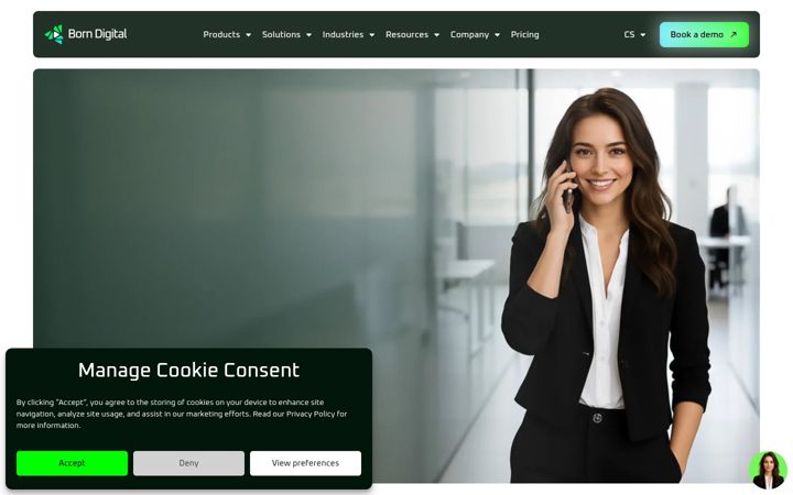 Screenshot of borndigital.ai