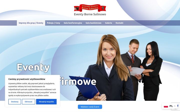 Screenshot of borne-sulinowo.info
