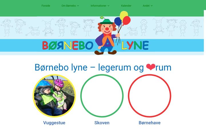 Screenshot of bornebo.dk