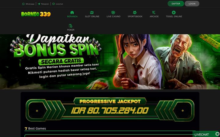 Screenshot of borneo339.net