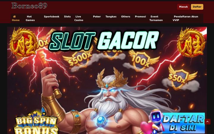 Screenshot of borneo89.net