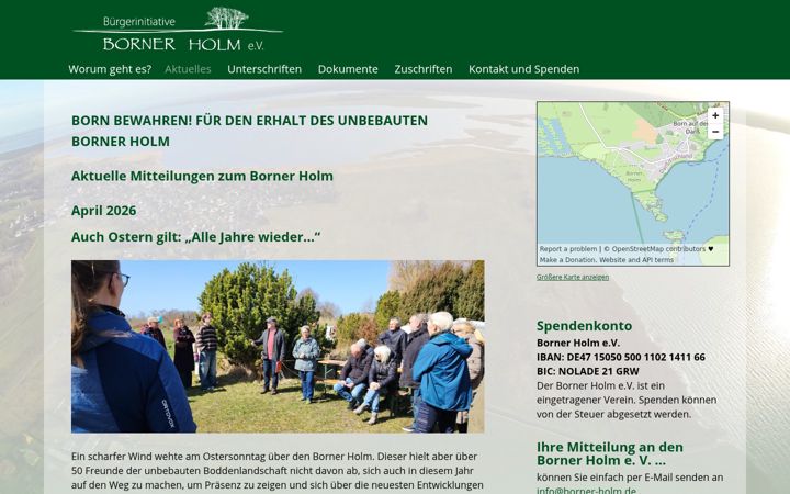 Screenshot of borner-holm.de