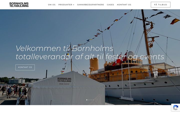 Screenshot of bornholmsteltudlejning.dk