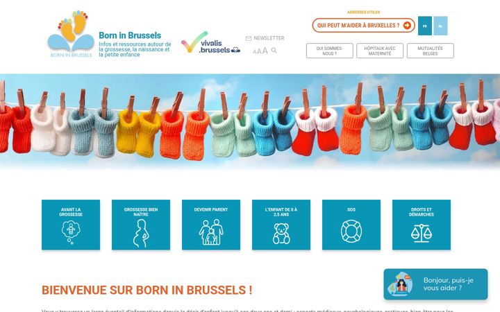 Screenshot von bornin.brussels