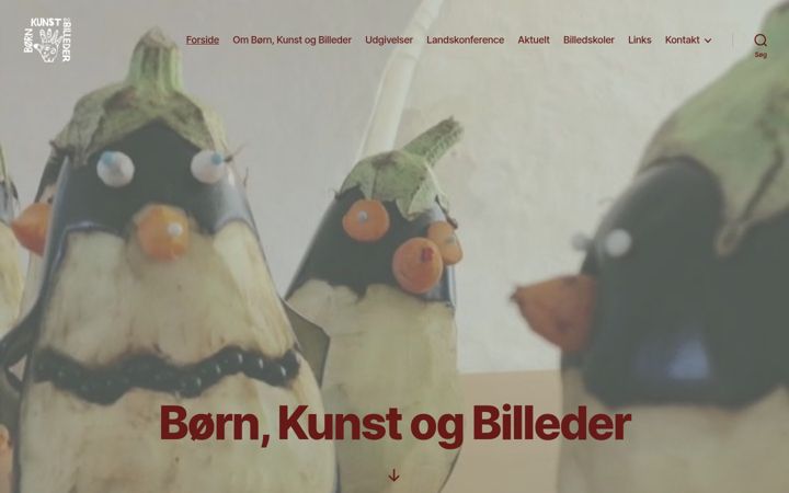 Screenshot του bornkunstogbilleder.dk