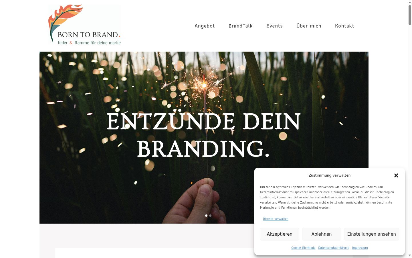 Screenshot tal-banner tal-kunsens muri qabel kwalunkwe interazzjoni