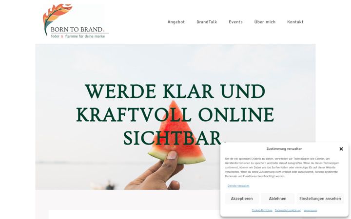Screenshot of borntobrand.de