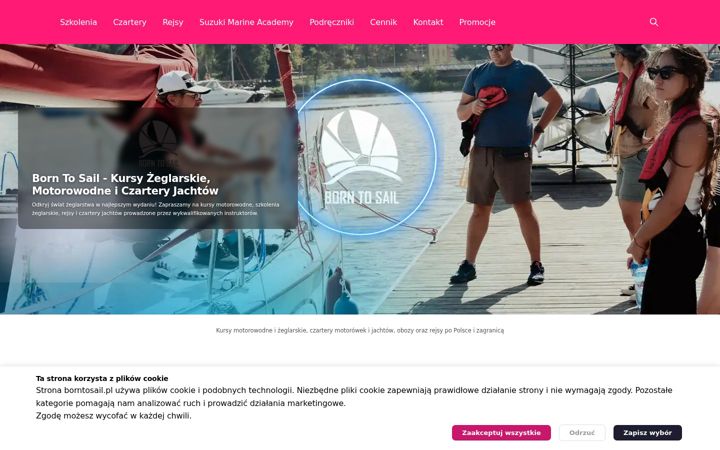 Screenshot von borntosail.pl