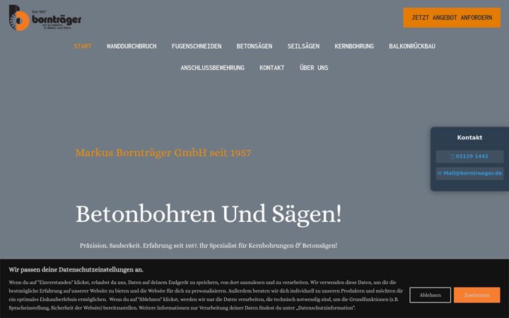 Screenshot of borntraeger.de