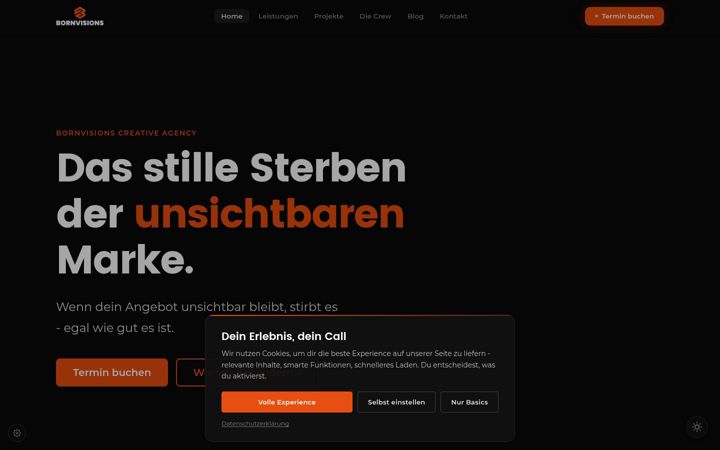 Screenshot of bornvisions.de