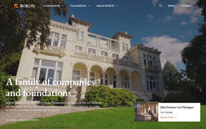 Screenshot of boron.nl