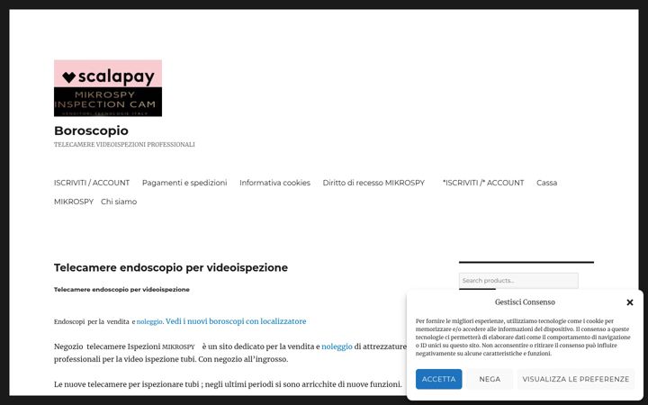 Skärmbild av boroscopio.it