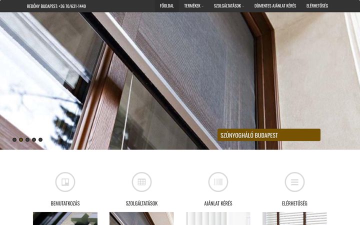 Screenshot of borosredony.hu