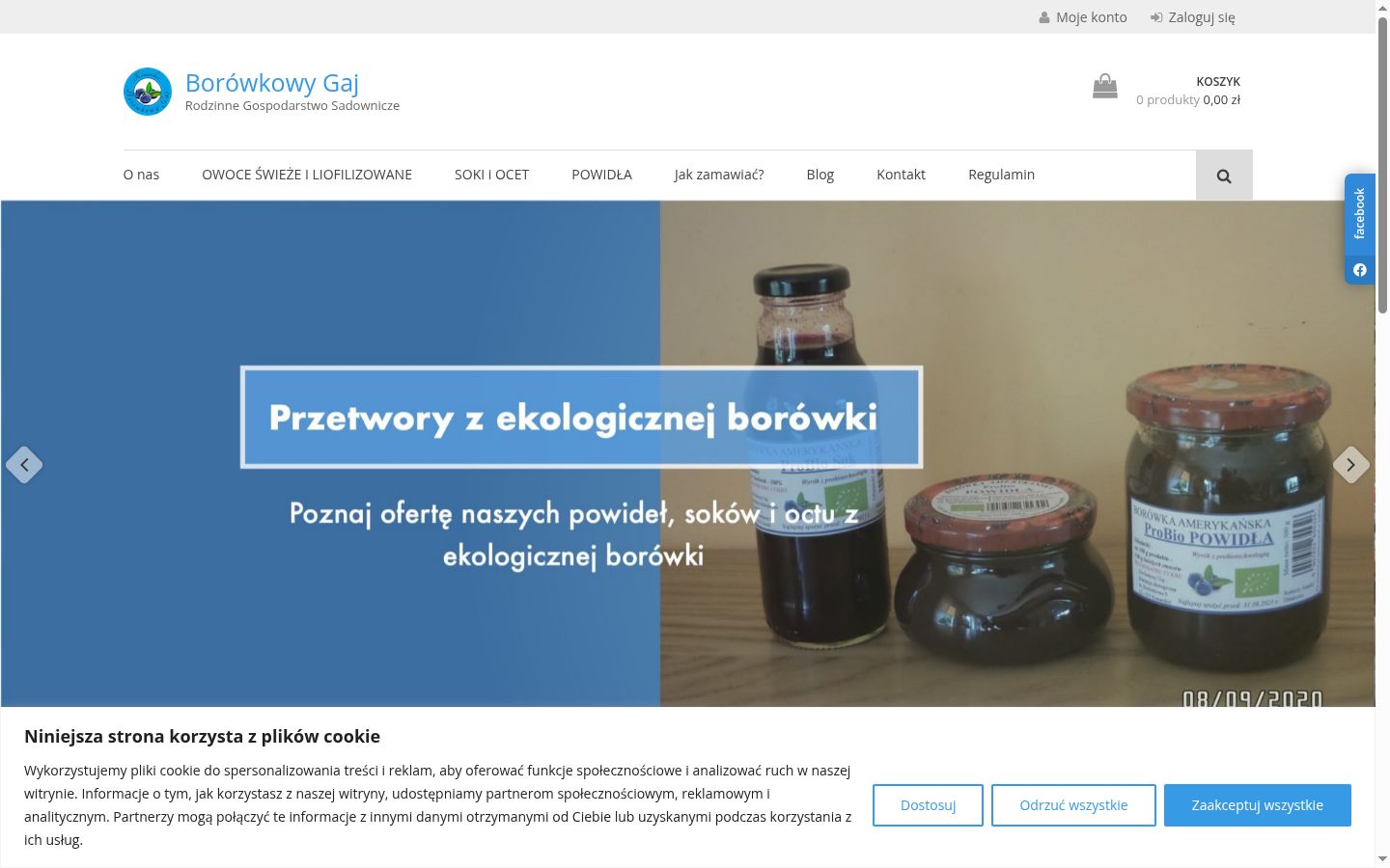 Snímek obrazovky baneru souhlasu zobrazeného před jakoukoli interakcí