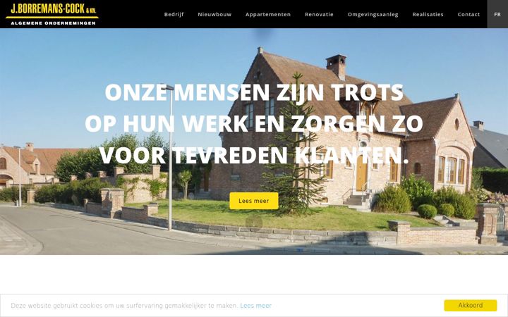 Screenshot of borremans-cock.be