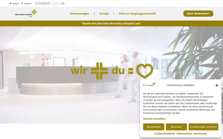 Screenshot of borro-jobs.de